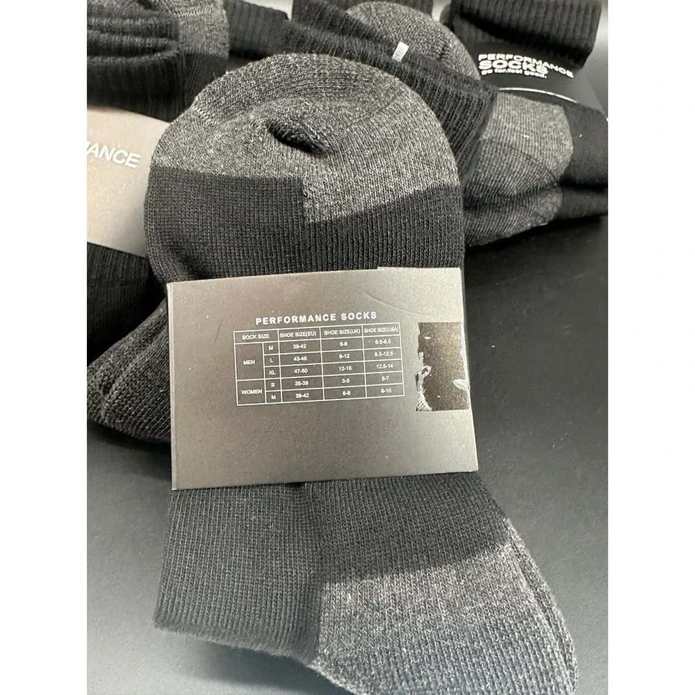 Cotton Crew Socks Work HikingThermal Warm Boot Sock Cushioned Moisture‎ Athletic